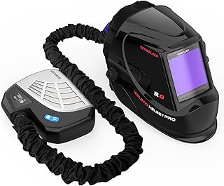 Top 10 air fed welding helmet review 2 Red YESWELDER Powered Air Purifying