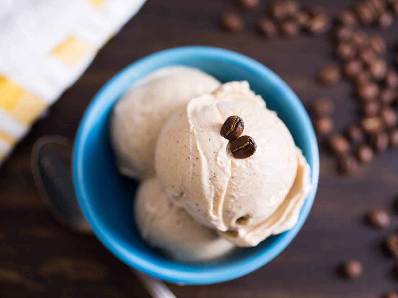 kg 1,25 Gelato al Gusto Caffe' Prodotto Pronto per GELATERIA Prodotto Completo Artigianale Coffee Ice Cream
