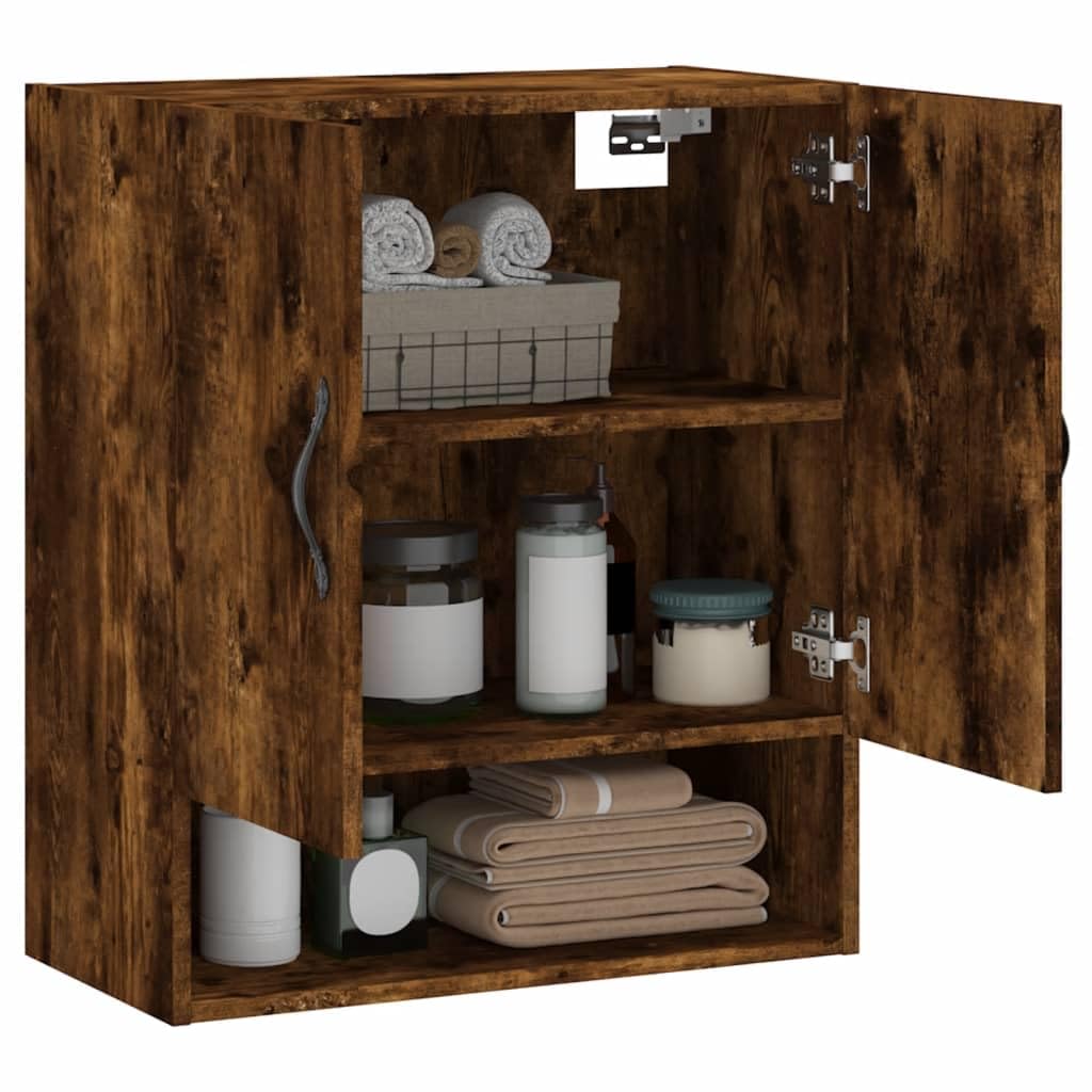 Tidyard Armadio,Armadietto,da Parete,a Muro,Moderno,con Appendiabiti,in Truciolato,Rovere Sonoma,100x32,5x35 cm,Armadio Armadietto da Bagno da Parete Moderno,Mensola da Parete a Muro con Appendiabiti