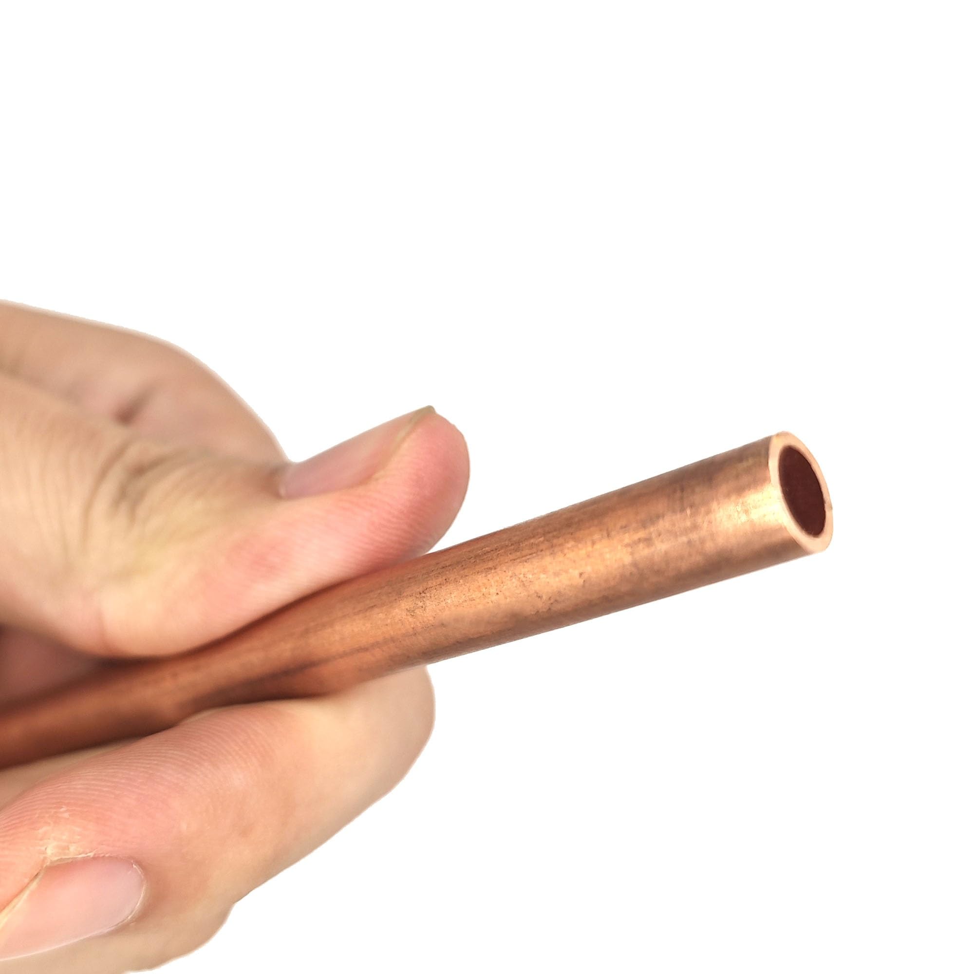 Pacchetto Tubo di rame duro dritto 6 mm 7 mm 8 mm 9 mm rame puro al 99,9% lunghezza cava 500 mm Edifici(14mm x 2mm)