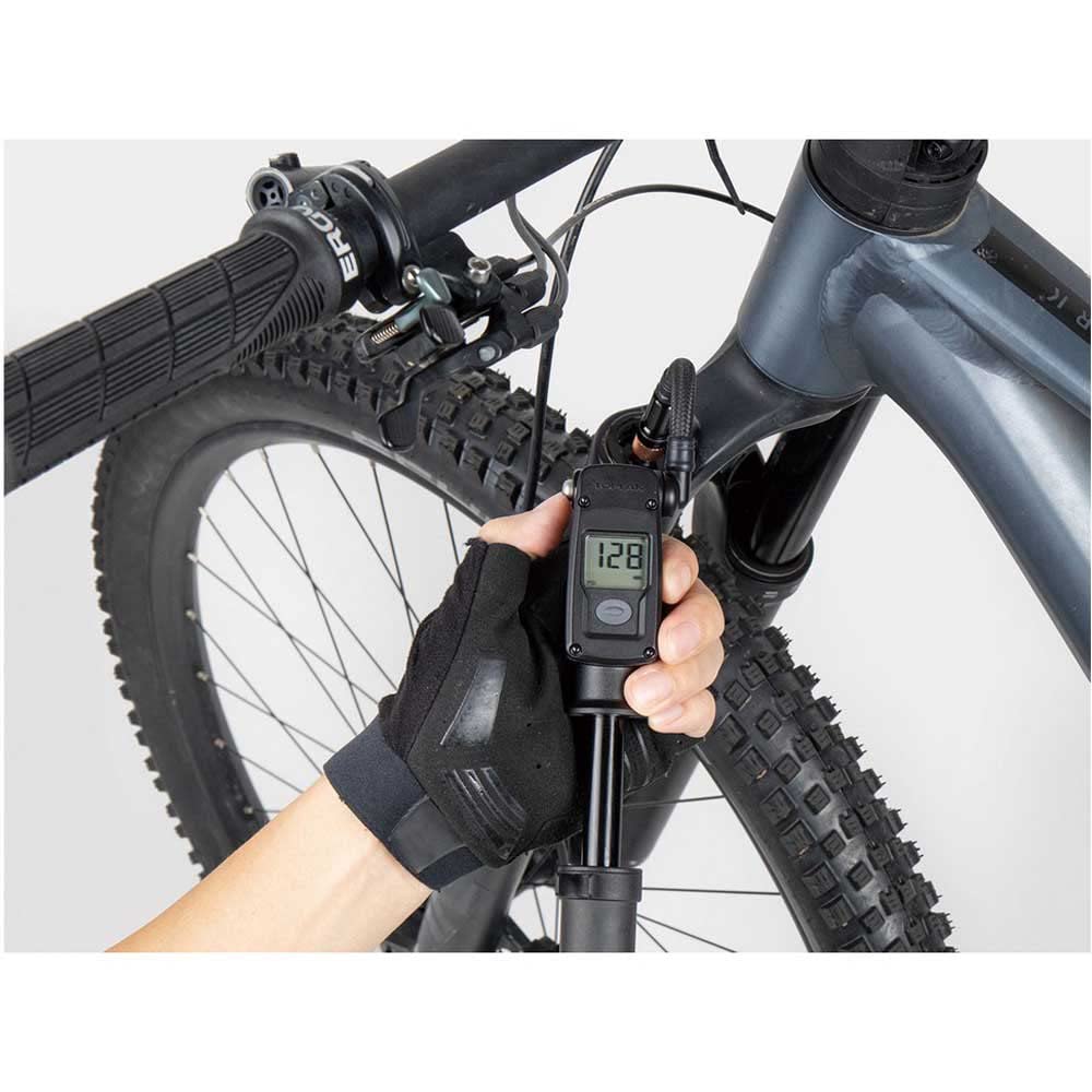 Topeak Mountain Digital 2 Stage Mini Pump One Size