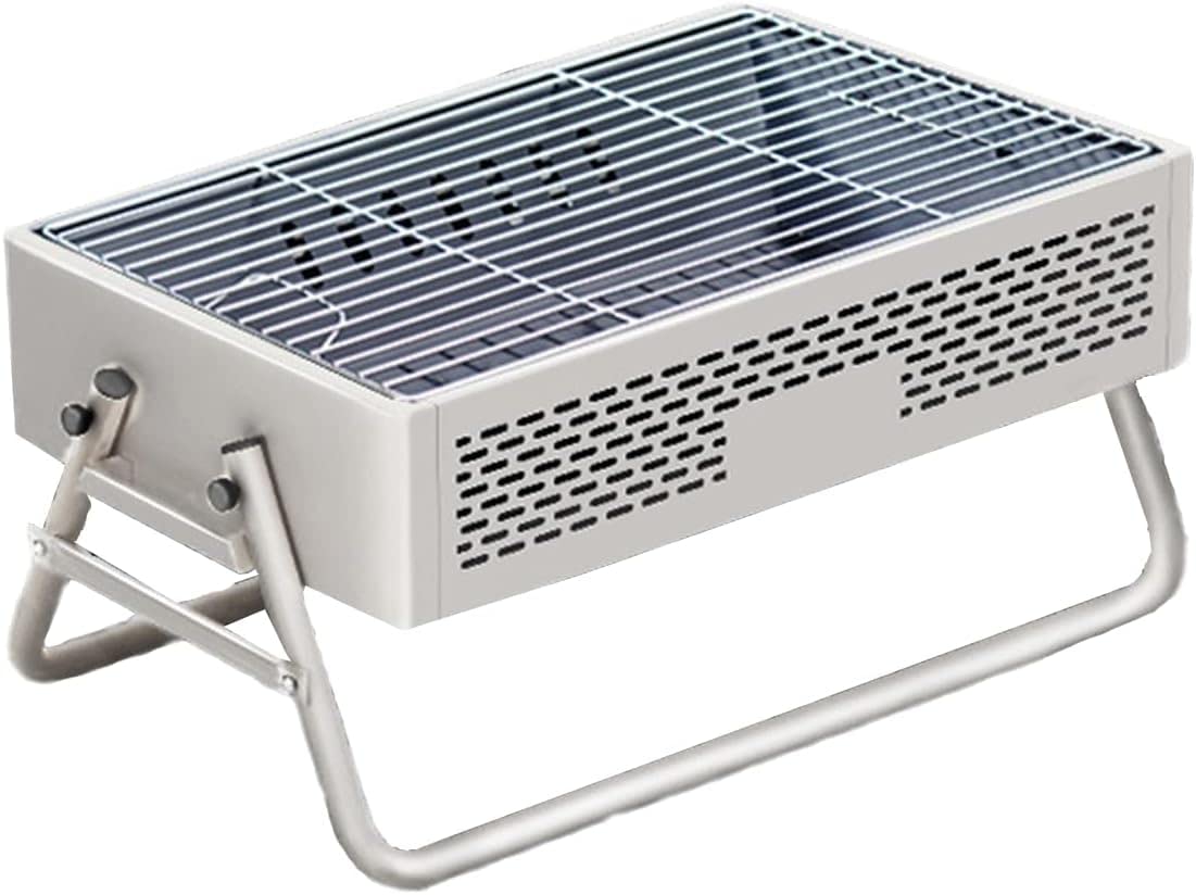PNAJFUEL Bbq Grill,Portable Charcoal Grill, Foldable Ventilation,Grills Use for Travel, Outdoor, Cooking,Camping