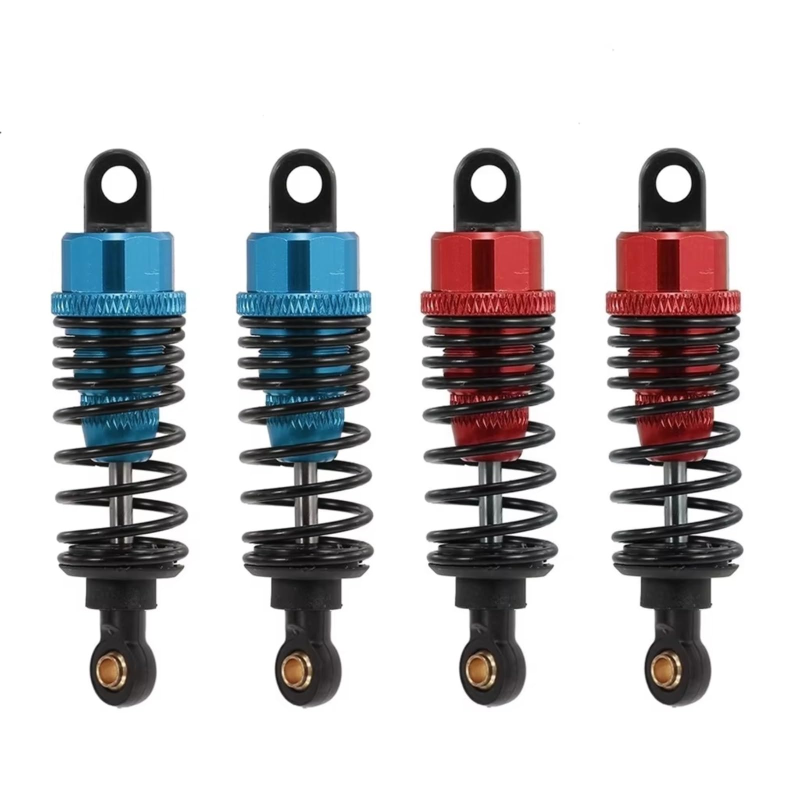 Set De 4 Amortisseurs RC En Alliage D'Aluminium – Pour Tamiya 1/10 – Réglage Hauteur – Amortissement Ultra-doux