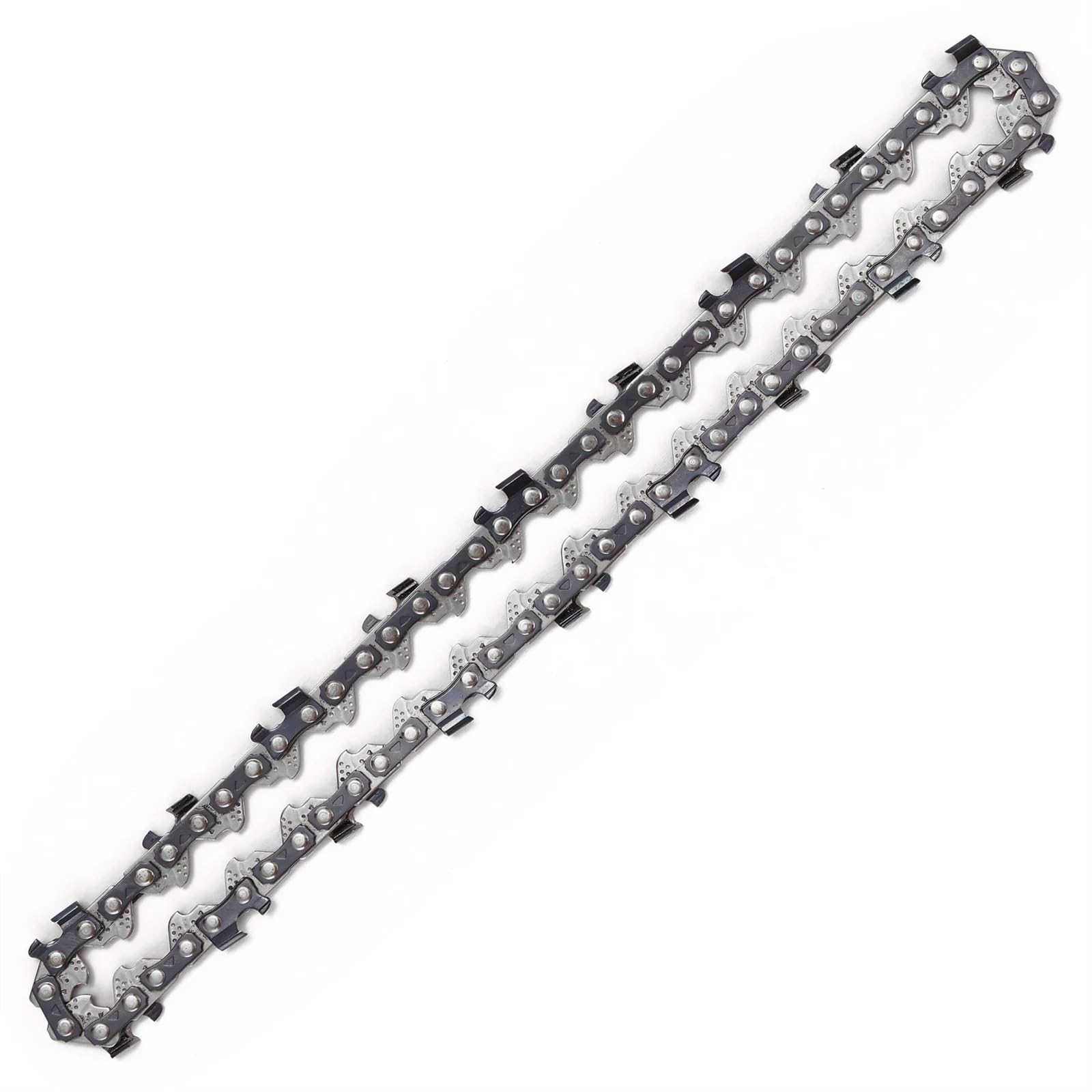 Accesorios para reparación de cadenas de sierra, Catena for motosega for sega elettrica di ricambio in acciaio nero da 4/6/8 pollici(4inch 10pcs)