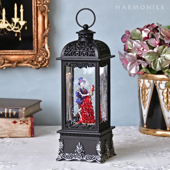 Amazon | リキッドLEDランタンオルゴール/ハロウィンスケルトン※電池