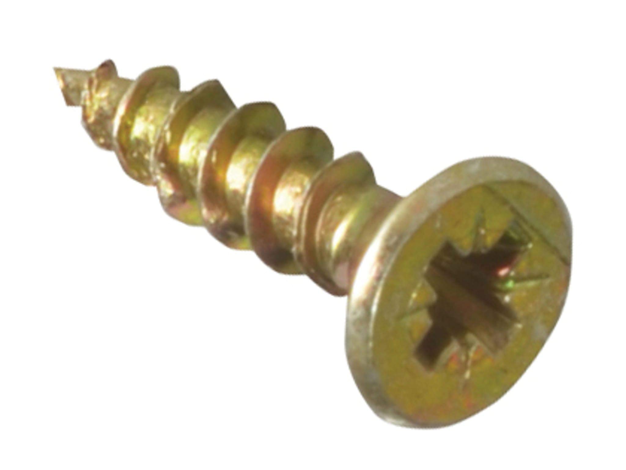 Forgefix Forge Mps313y Multi-Purpose Pozi Screw Csk St Zyp 3.0 X 13Mm Box Of 200