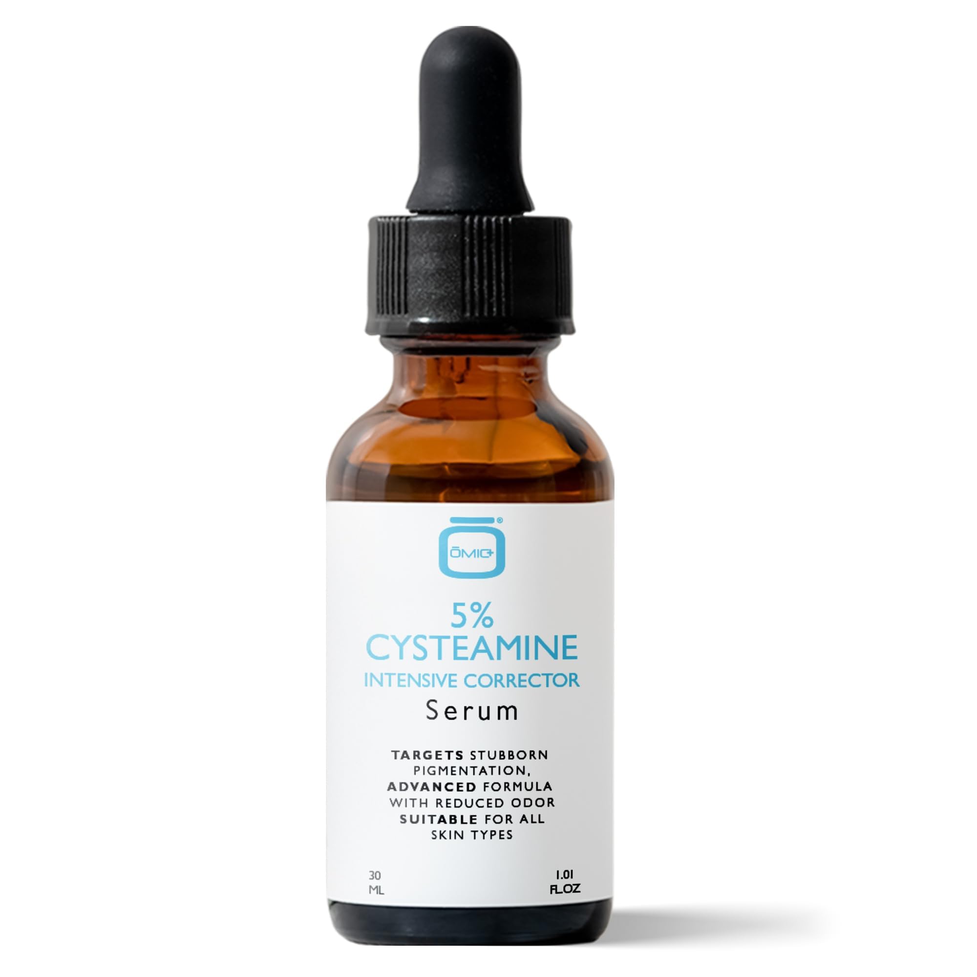 OMIC+ 5% Cysteamine Intensive Corrector Serum - 1 Fl Oz / 30ml - Targets Stubborn Pigmentation, Uneven Skin Tone, Brightening & Firming Antioxidant Formula  Suitable for All Skin Types