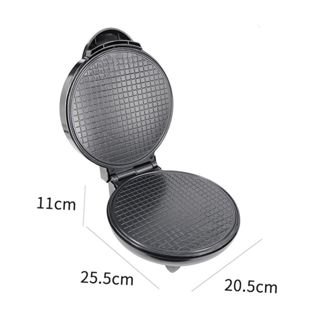 Cabilock Máquina para Hacer Rollos de Helado Negra de Acero Inoxidable | Revestimiento Antiadherente, Limpieza Sencilla, Uso Doméstico para Conos y Enrollados