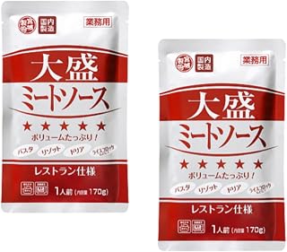 【肉的美味×成熟番茄】大盛肉酱 170克×3包×2个套装(共计6包・1.02千克)|粗研磨肉和蔬菜慢炖|使用洋葱、胡萝卜|浓郁香辛料的浓郁酱汁|只需加热即可轻松烹饪