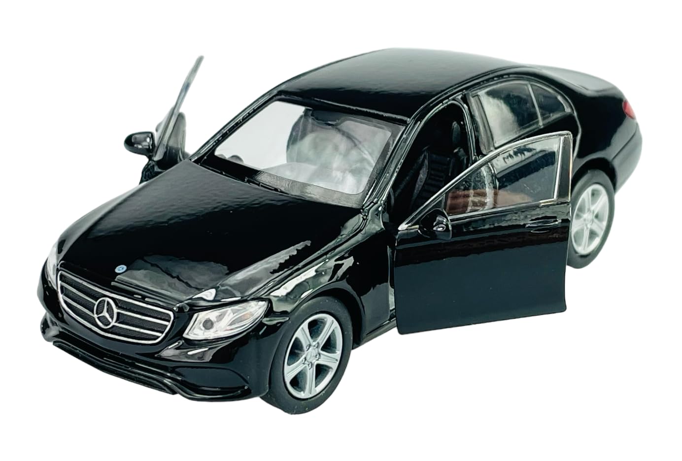 Voiture Miniature Welly Mercedes-Benz Classe E 2016 Noire 1:34-1:39 - Boîte Non Ouverte, Diecast
