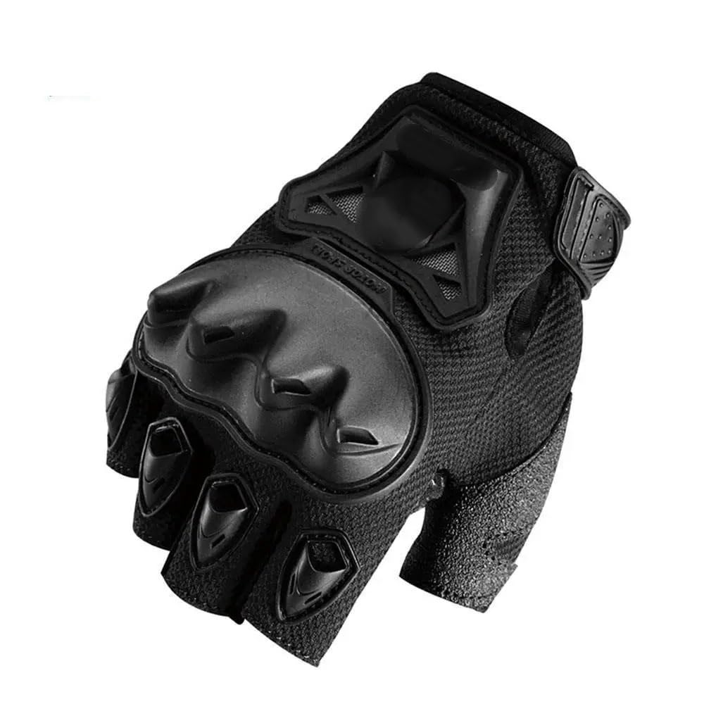Rękawice motocyklowe Rękawice motocyklowe antypoślizgowe Oddychające latem Wiatroszczelne Wielokolorowe rękawiczki rowerowe Akcesoria motocyklowe Sprzęt Rękawice motocyklowe (MC29D BK,M)