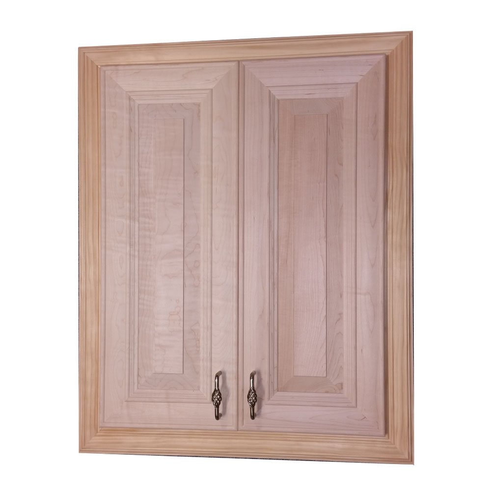 Wood Cabinets Direct 21" Brookside Recessed Double Door Bath Storage Cabinet-3.5d, 3.5"