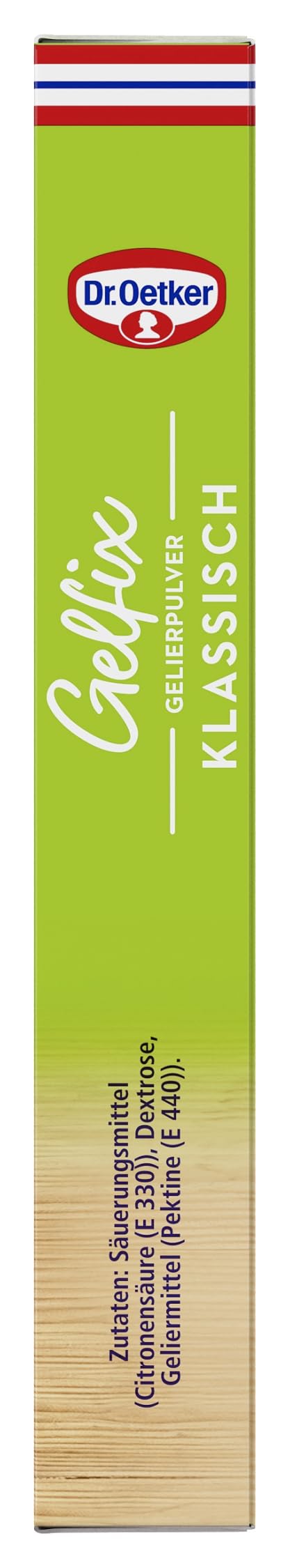 Dr. Oetker Gelfix Classic 1:1, 8 x 60 g (3 Beutel je 20 g), Gelierpulver für klassisch süße Konfitüre, traditionelles Geliermittel, Konfitüren, Marmeladen & Gelees selber machen, gleiches Verhältnis von Frucht und Zucker, vegan