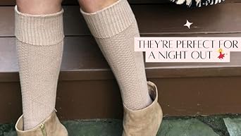 Amazon.com: Love Sock Company cozy warm patterned knee high