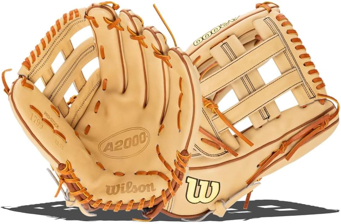 Wilson A2000 Outfield Baseball Gloves - 12.25", 12.5" and 12.75"