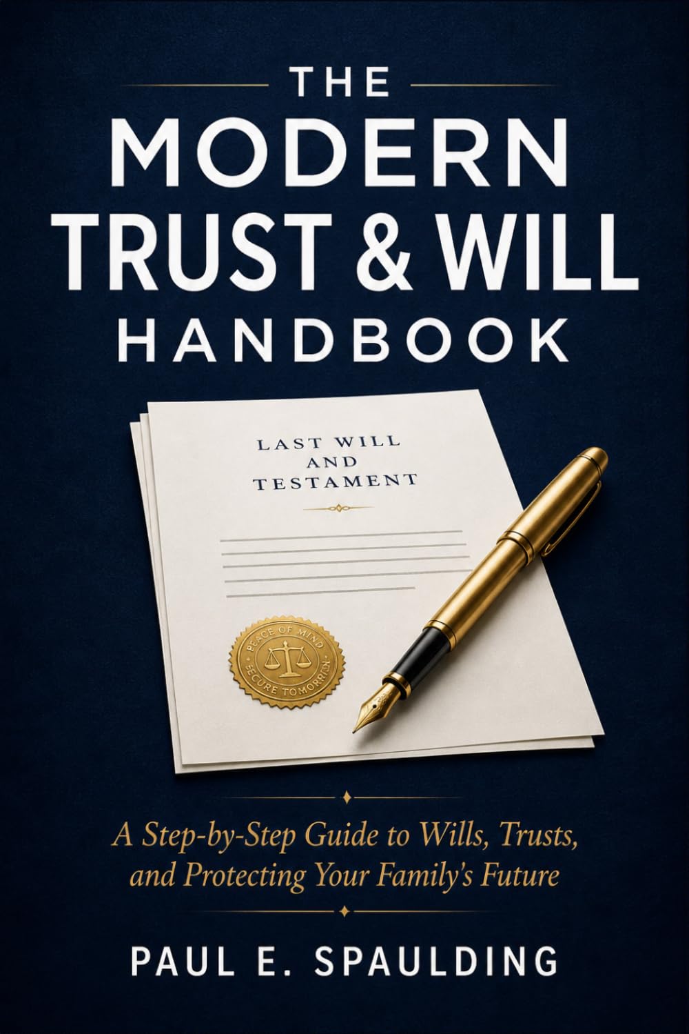 The Modern Trust & Will Handbook: A Step-by-Step Guide to Wills, Trusts, and Protecting Your Family's Future