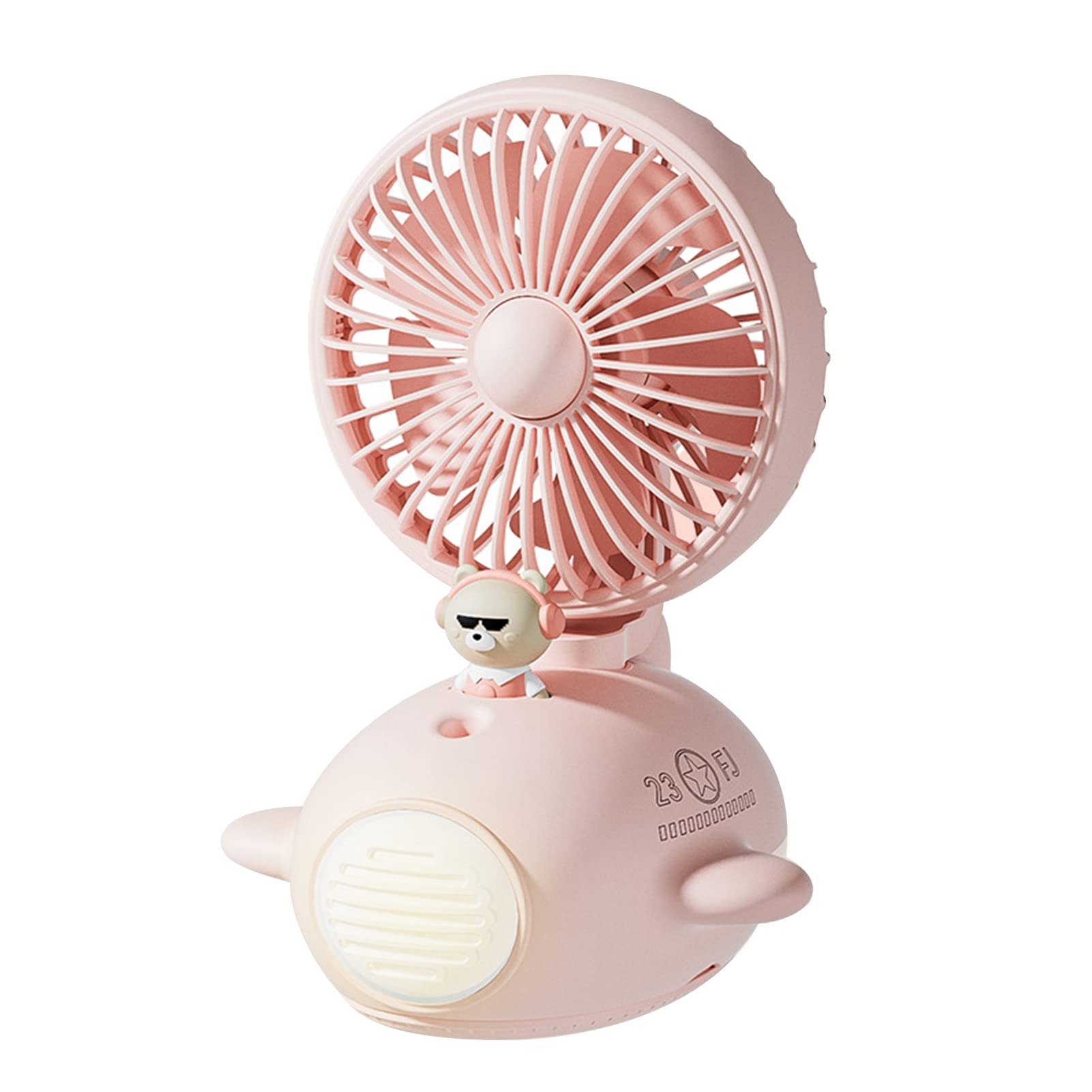 Ventilateur d'humidification silencieux 3 vitesses couleur rose