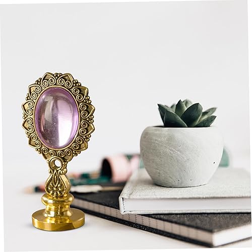 Miniatura 8 de VILLCASE Sello de cera de sello de repuesto de mango de sello de sellado de cera Kit de sello de cera de sobre sello de cera Mango de sello de cera