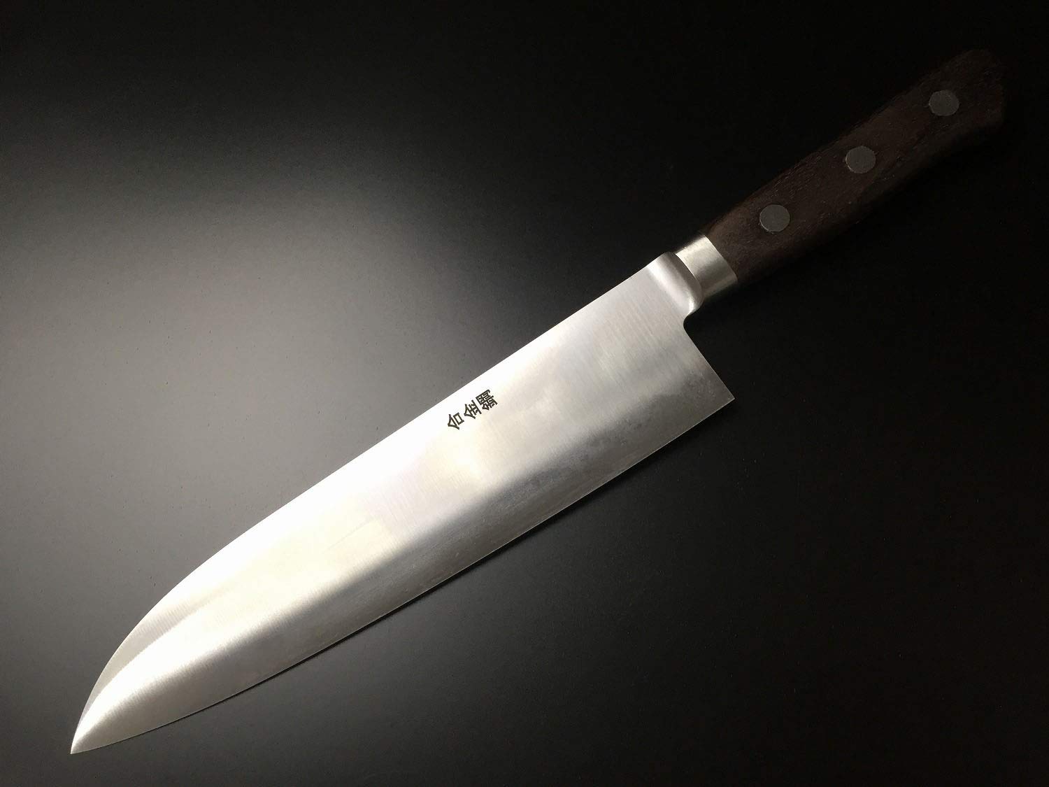 牛刀（かなり長いです！） Amazon｜有次 包丁 A牛刀 180 mm AUS-10 築地 ARITSUGU ローズ木