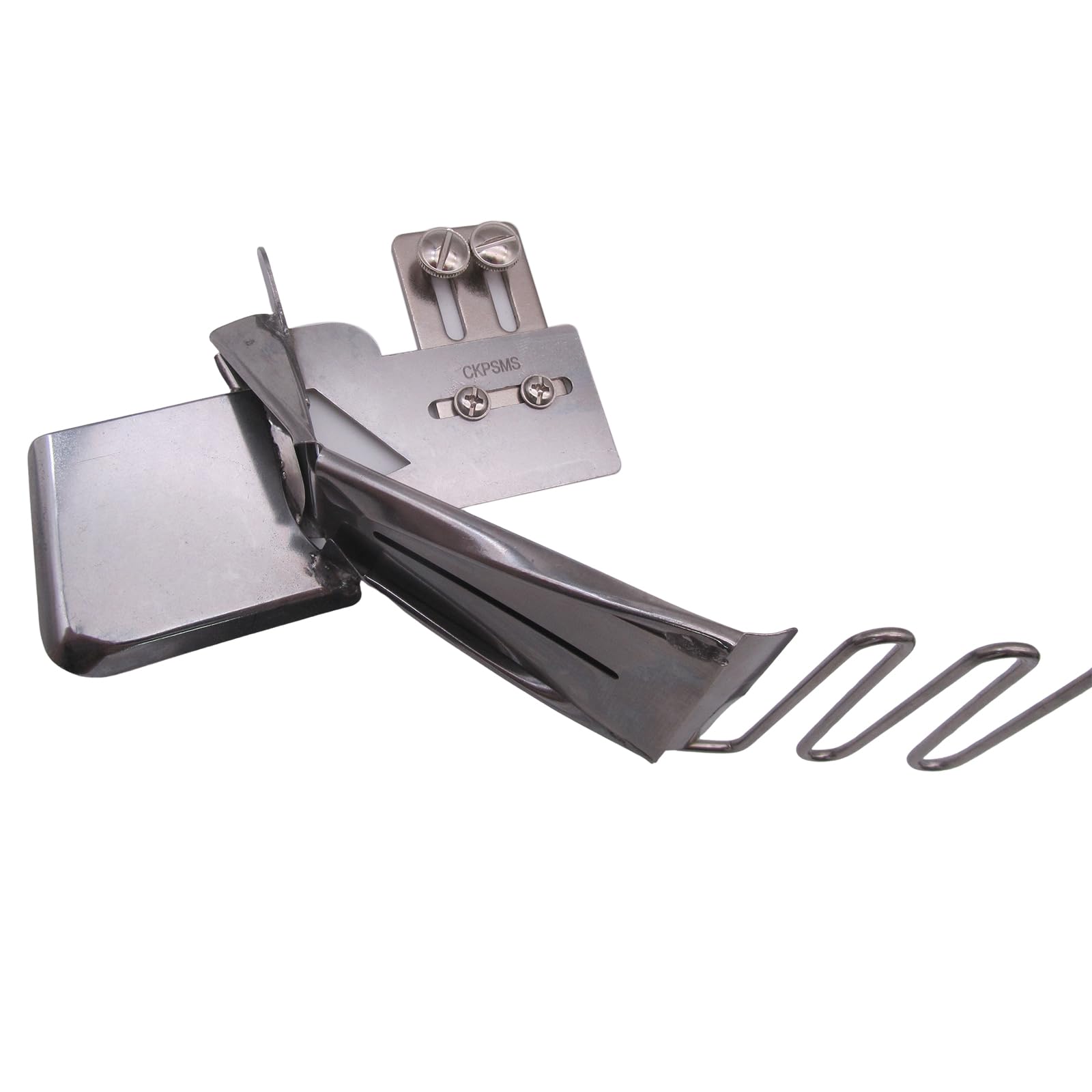 CKPSMS Brand - 1SET #KP-123 Sewing Machine Double Fold Clean Finish Top & Bottom Binding Binder Attachment (Tape Size 1-21/64"=34MM)