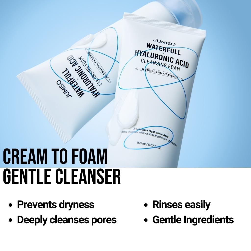 Jumiso - Waterfull Hyaluronic Acid Cleansing Foam, 150 ml