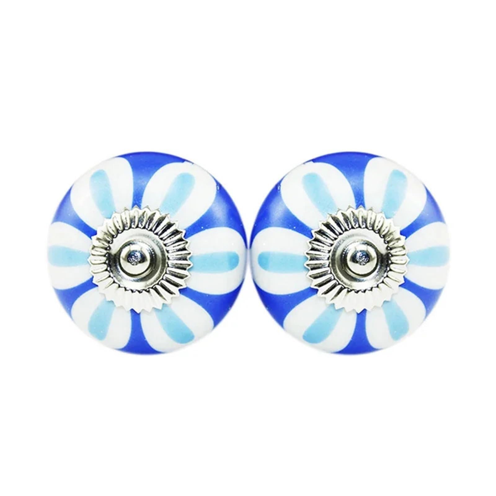 Zyayng Color 10 10Pcs Ceramic Door Drawer Handles Knobs Cabinet Cupboard Pull Dresser Pulls With Screw For Door(Color 10)