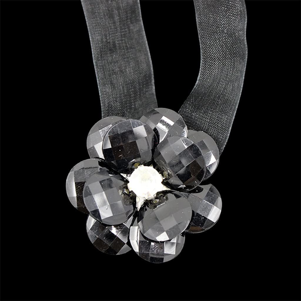 Lot De 2 Embrasses De Rideaux Magnétiques Modernes En Forme