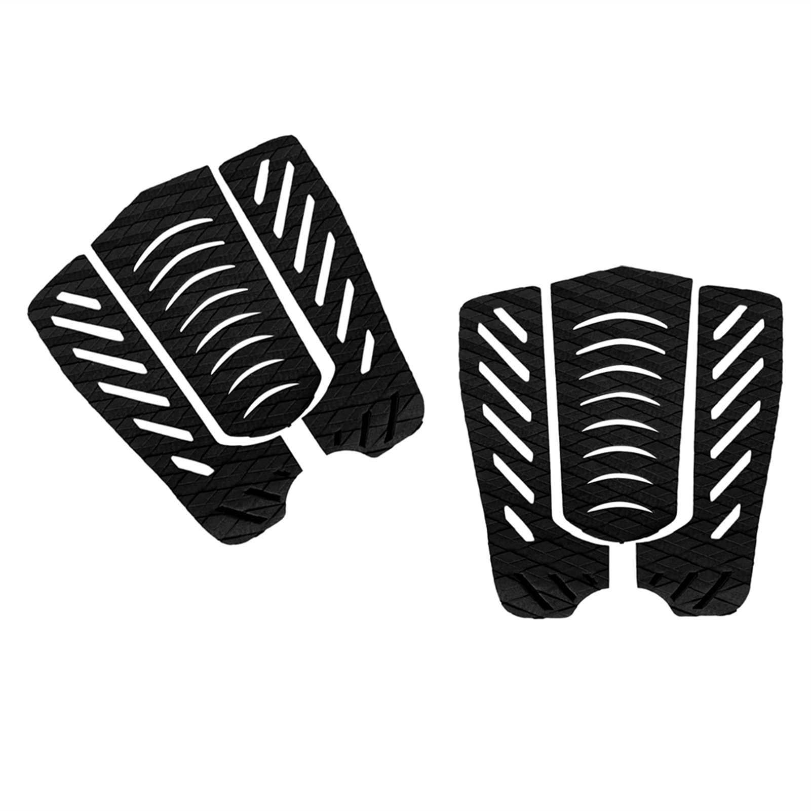 6 unids Surfboard Traction Tail Pad Surf Deck Grip Mat Surfing Accessories para Paddle Board, Kayak, Tabla de Surf, Skimboard
