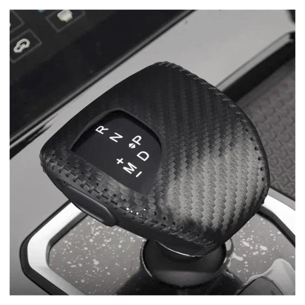 HYASDBWE for Chery for Jetour X70 X90 Plus 2021-2023 Car Gear Shift Head Collars Car Shift Knob Cover Protection Accessories Gear Shifter Parts(Black)