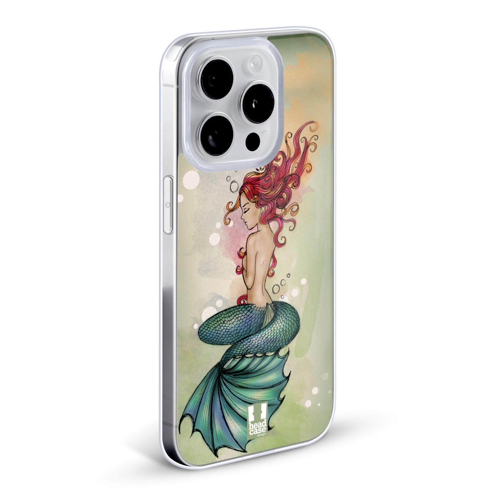 Head Case Designs Custodia Google Pixel 7 Sirena Paradiso Mitico - Protezione Militare Antiurto
