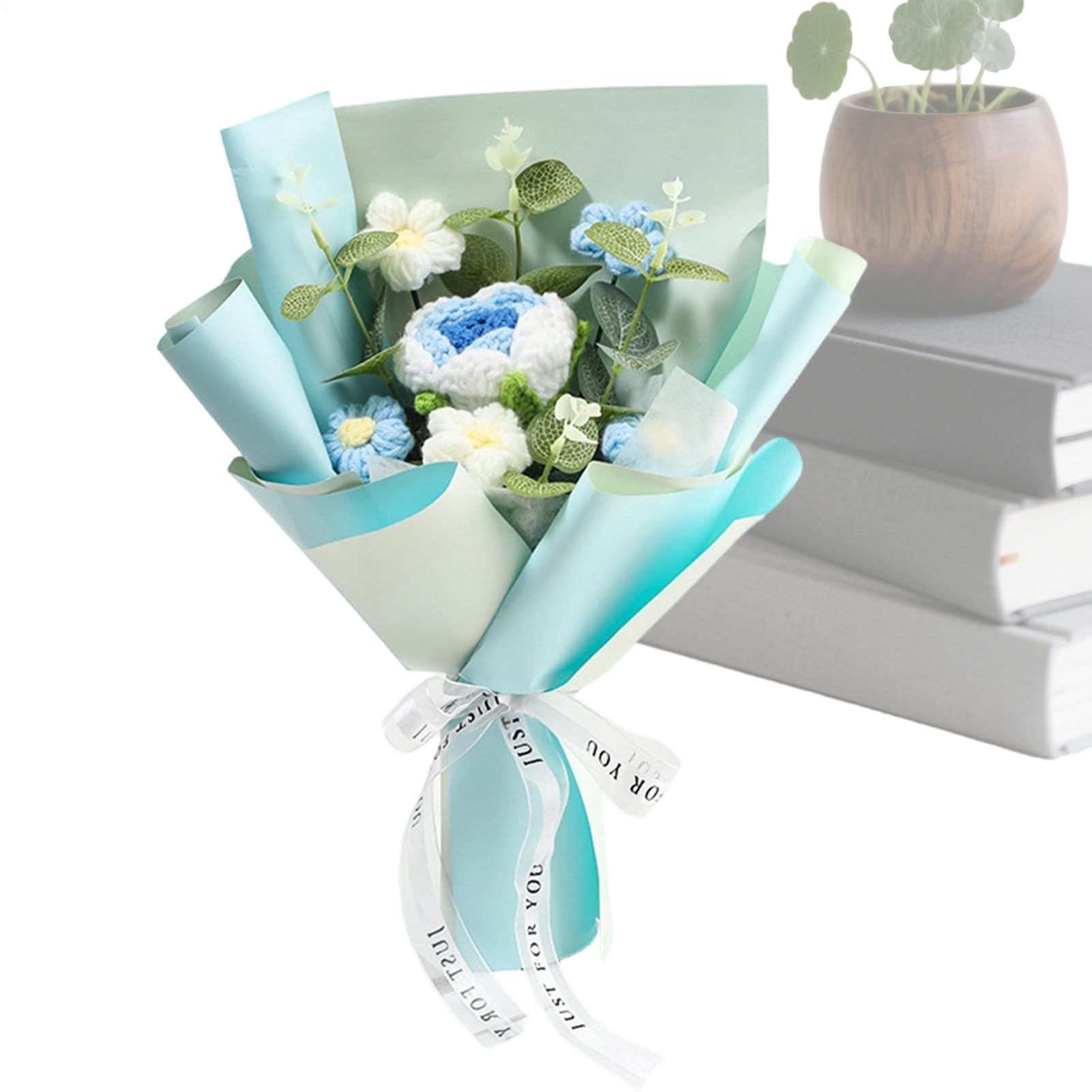 Bouquet de Fleurs au Crochet le cadeau idéal pour mariage, Noël et fêtes