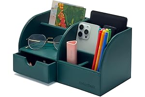 UnionBasic Vintage Green Desk Organizer: A Perfectly Practical Workspace Solution