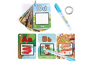 Water Coloring Books for Toddlers-Alphabet Water Cards