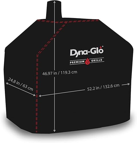 Miniatura 2 de Dyna-Glo DG405CC Premium - Cubierta para parrilla de carbón medio, color beige