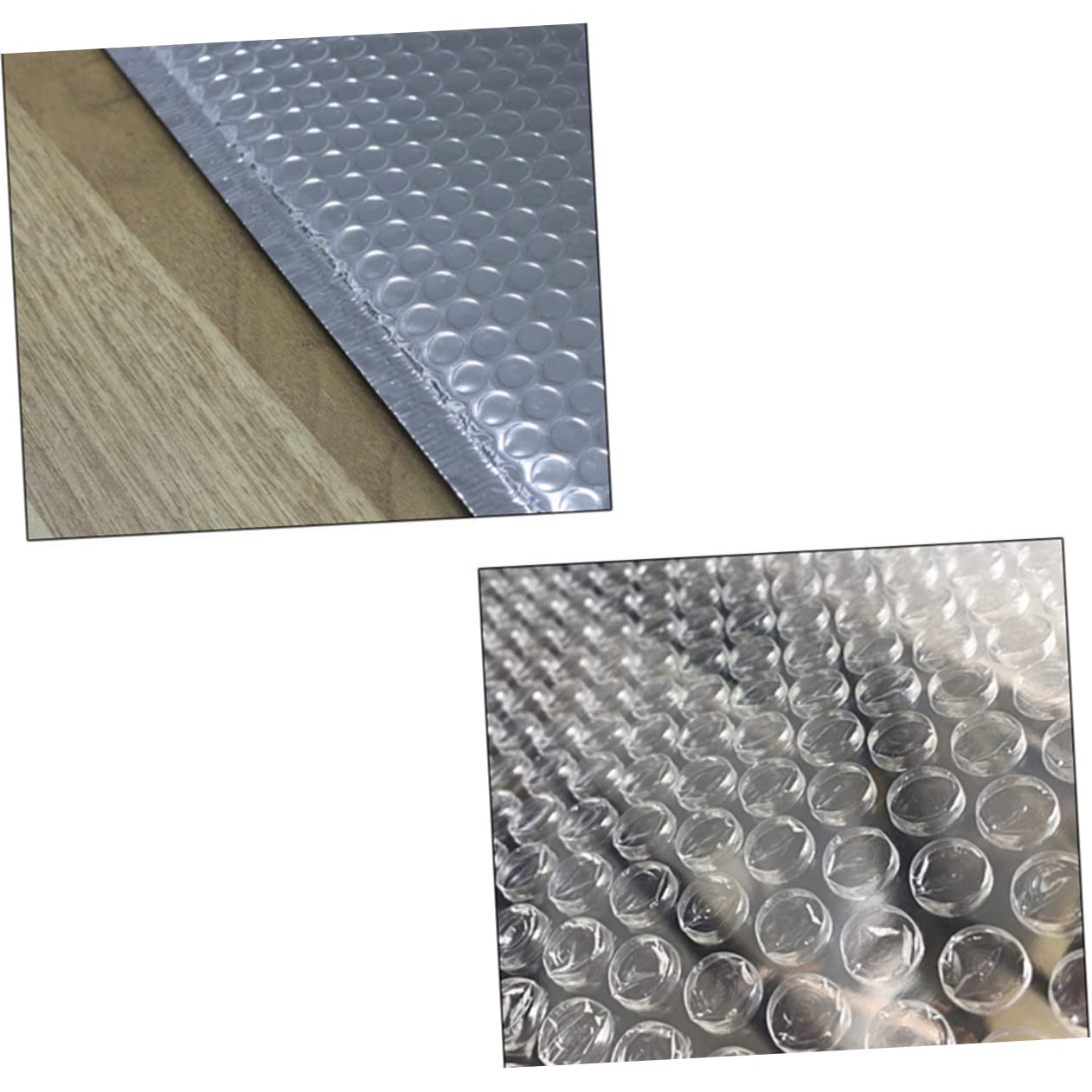Buste Spedizione Pluriball Argento 50 Pezzi Pet Formato Busta | Etichettabili a Mano e Stampabili, Leggere per Invii e Negozi, Confezione da 50 Pezzi