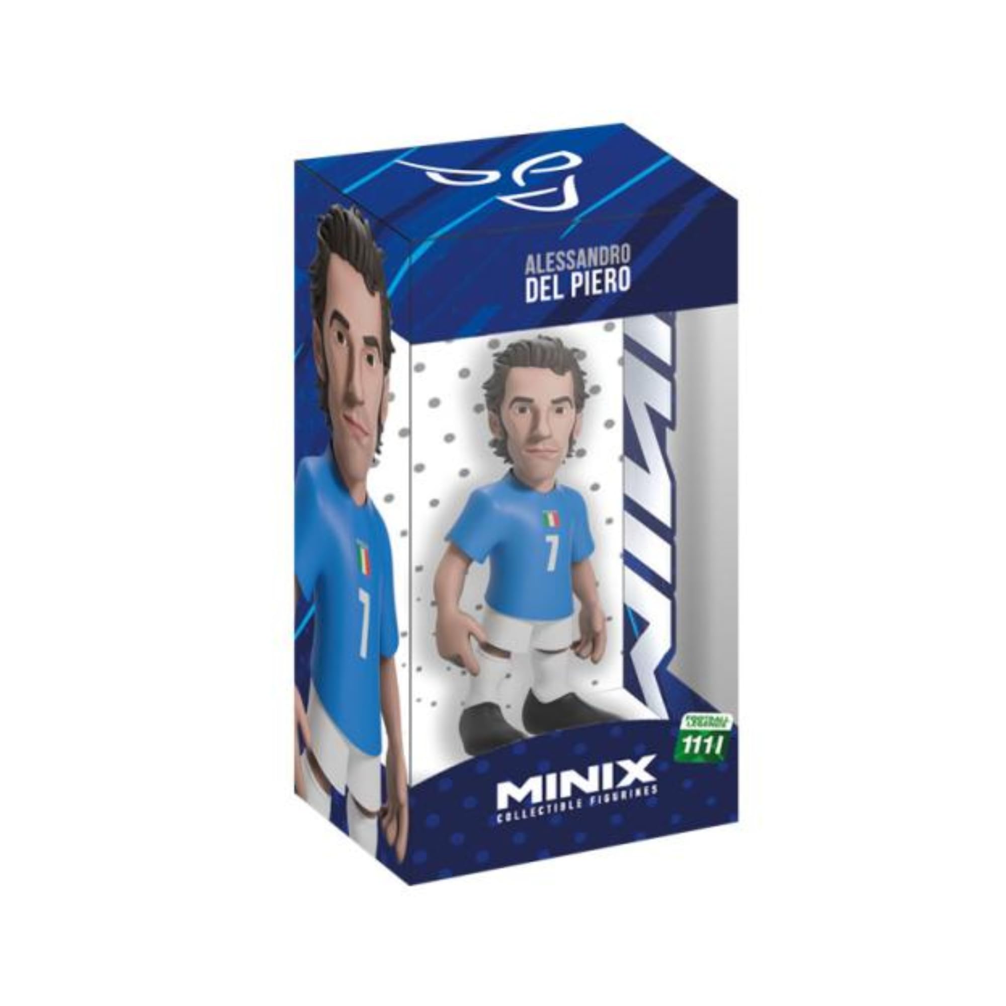 MINIX - Football Legends #111I - Italy - Del Piero - Collectible Figure 12 cm