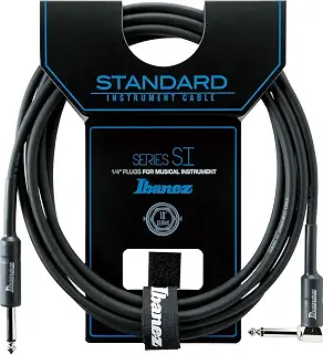Ibanez(アイバニーズ) スタンダード・ギター/ベース用ケーブル 楽器用 10ft(3.05m) ストレート-L字プラグ SI10L