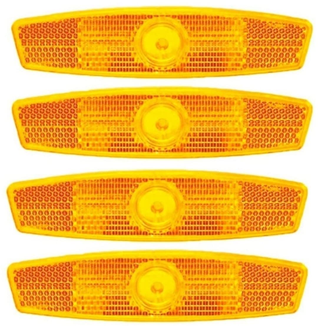 Buy Veer 4pcs Bicycle Bike Spoke Reflector Safety Warning Light Wheel