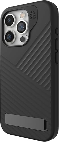 Miniatura 10 de ZAGG Denali Snap - Funda para iPhone 15 con soporte, protección contra caídas (16 pies), funda texturizada de doble capa para teléfono celular,