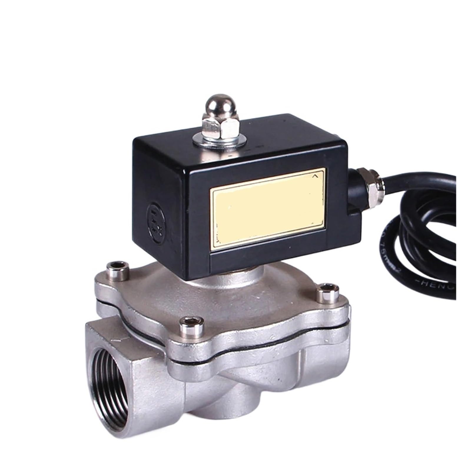 Électrovanne antidéflagrante en inox 1 pouce pour stopper les fuites de gaz en 110VAC