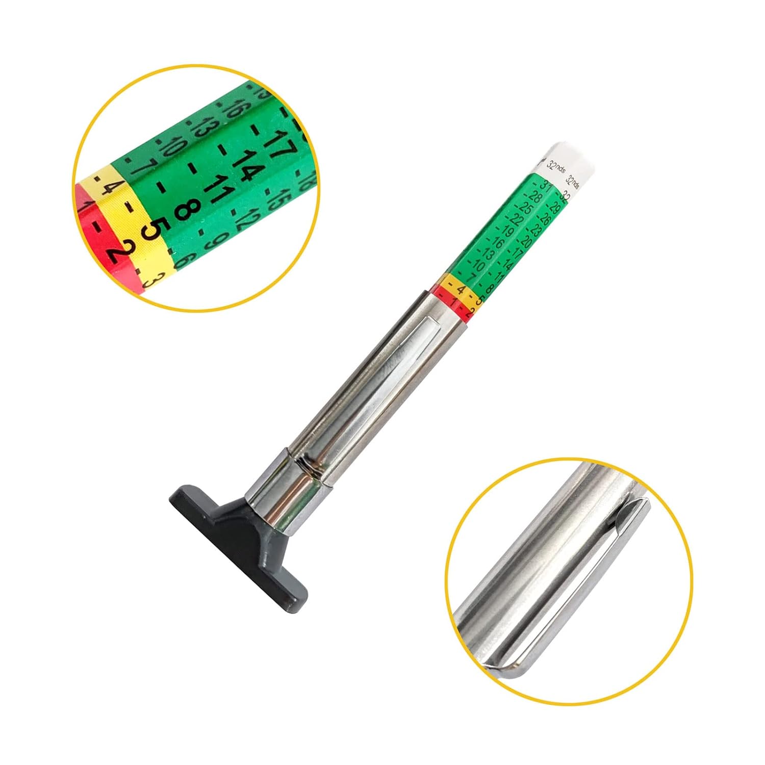 Tire Tread Gauge (2-Pack)