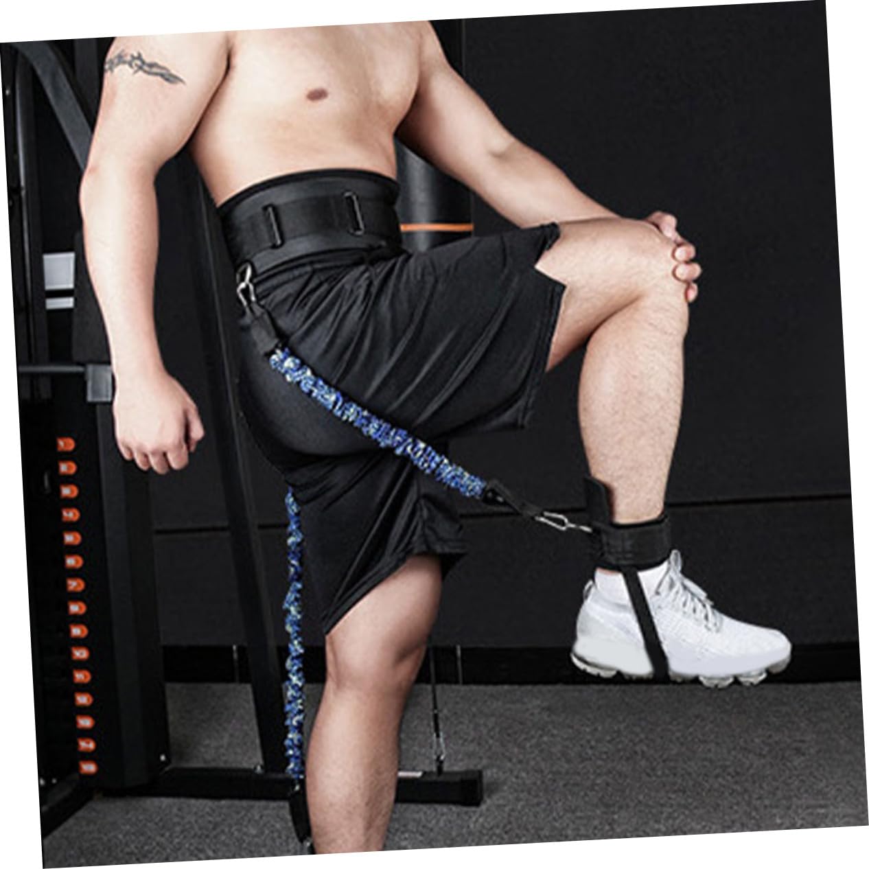 UPKOCH Banda de Resistencia para Entrenamiento de Salto Equipo de Fitness para Casa Bandas de Tobillo Portátiles Herramienta para Entrenar Fuerza de Piernas Reutilizables para Interior