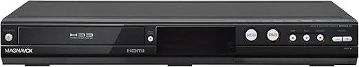 MAGNAVOX MDR513H/F7 HDD and DVD Recorder with Digital Tuner, Black (Old Version) (Renewed)