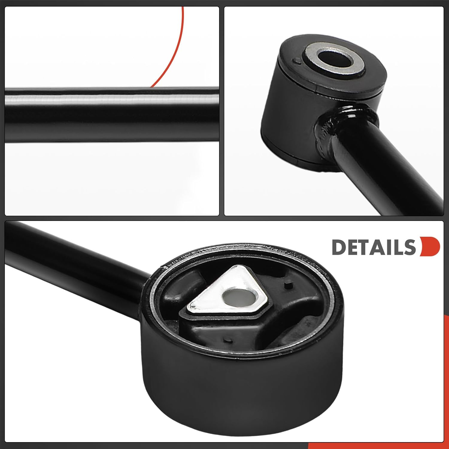 A-Premium Rear Lower Torque Strut Mount Compatible with Mitsubishi Mirage 2014-2021, Mirage G4 2017-2022 & Dodge Attitude 2015-2020, 1.2L