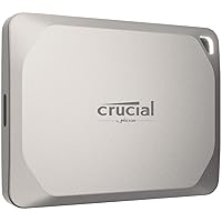 Crucial X9 Pro per Mac SSD 2TB Esterno SSD Portatile, fino a 1050 MB/s in lettura e scrittura