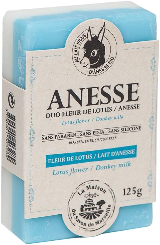 Donkey Milk Soap Duo - Lotus Flower - 125g La Maison du Savon de Marseille