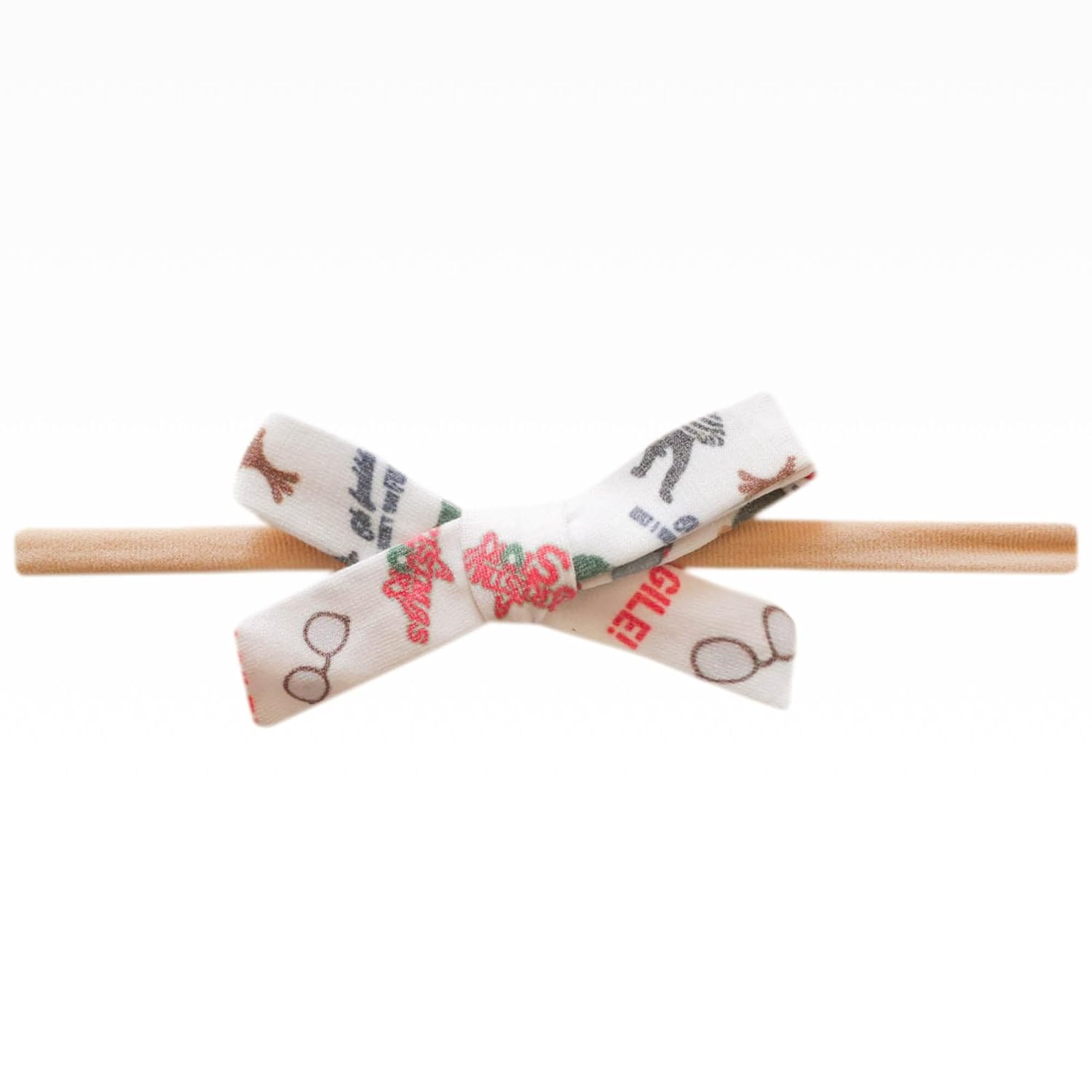 Copper Pearl Ribbon Baby Bow A Christmas Story