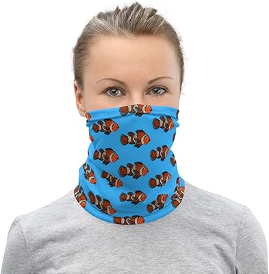 Goldfish Neck Gaiter Face Cover Scarf Stitched Unisex | Breathable Fabric | Stretch Fabric