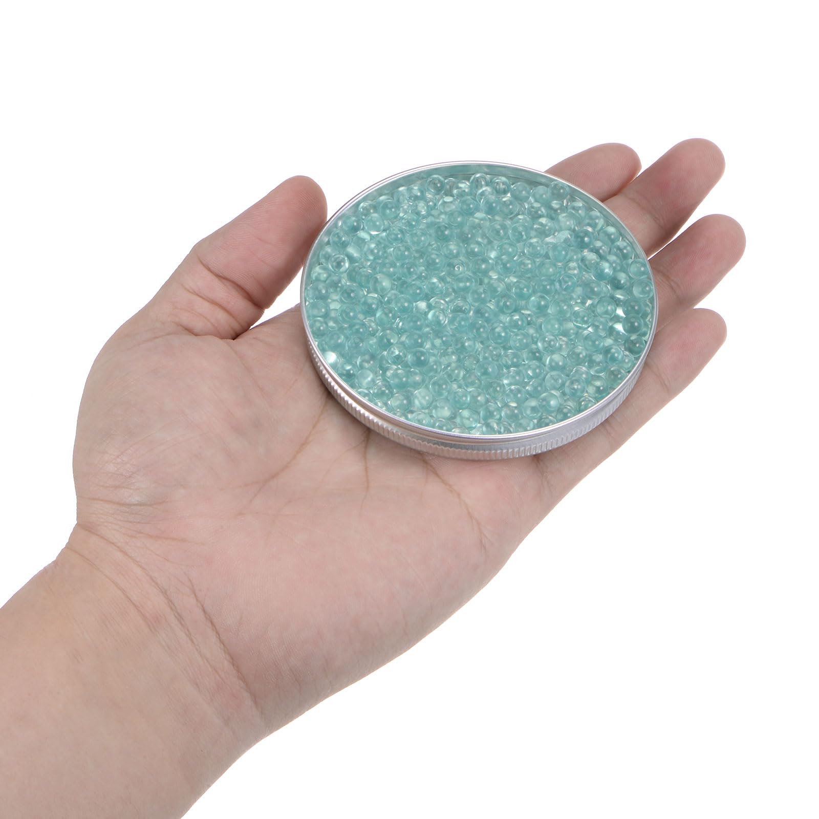 QUARKZMAN 800pz Vetro Sfera Bollente Pietre 5mm Soda Lime Vetro Perle per Bottiglia Scuotere Mischiare, Trasparente