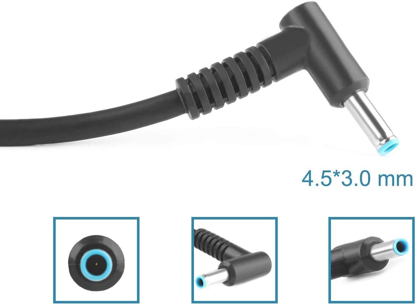 New 90W 4.62a 4 * 5 * 3 * 0 mm Replacement Power Adapter Compatible with HP P/N: TPN-CA09 937520-002 937532-850 Compatible with HP P/N: TPN-CA09 937520-002 937532-850 A090A098P with Power Cord